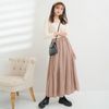 DearMyLove｜雪紡長版輕鬆百褶裙 商品編號：531043