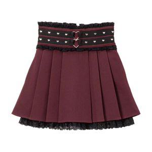 DreamMyLove||Heart studded belt lace skirt Product number: 534147