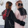 DreamMyLove｜側鍊水手風暗屬性大衣 商品編號：531282