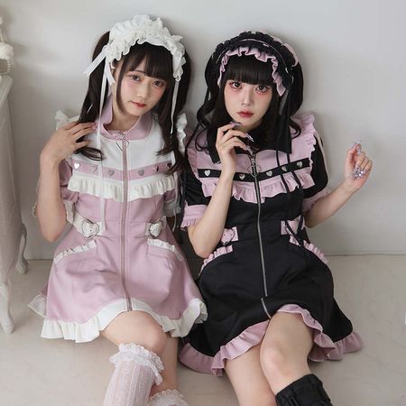 DearMyLove||Ruffled maid jersey dress Product code: 534696