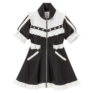 DearMyLove||Maid jersey dress with lots of frills Product number: 534696