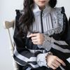 DreamMyLove｜十字架刺繡荷葉邊修女運動連身裙 商品編號：534061