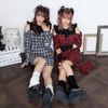 DreamMyLove｜拼接羅紋設計襯衫連身裙 商品編號：532949