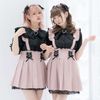 DreamMyLove||Ruffled lace-up pleated skirt with suspenders Product code: 532589