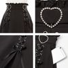 DreamMyLove||Heart Buckle Lace-up Skirt Product Code: 532029