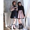 DreamMyLove｜大蝴蝶結蕾絲拼接裙 商品編號：531940