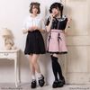 DreamMyLove｜大蝴蝶結蕾絲拼接裙 商品編號：531940