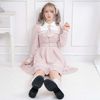 DreamMyLove｜偵探風領帶連身裙 膝上款 商品編號：533116