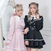 DreamMyLove｜偵探風領帶連身裙 膝上款 商品編號：533116