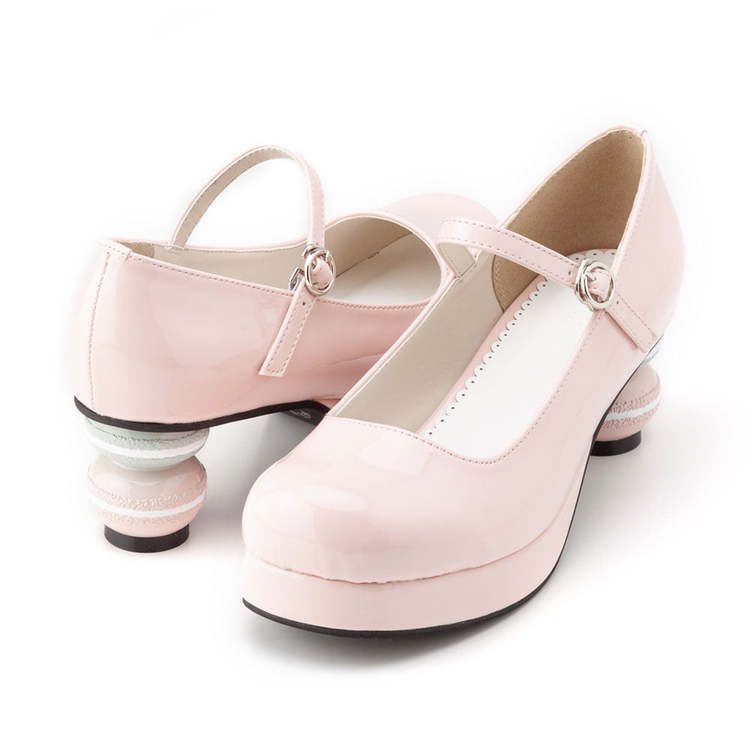 DreamMyLove｜馬卡龍高跟蘿莉塔娃娃鞋 商品編號：533319