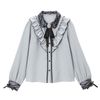 DreamMyLove||Layered lace bejeweled blouse Product code: 532909