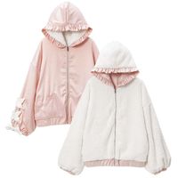 DreamMyLove||リバーシブルリボンブルゾン 品番:532798