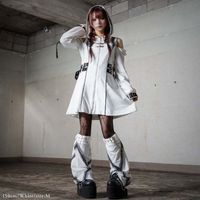 DearMyLove||サイドレースアッププレッピーワンピース 品番:534638