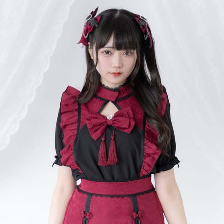 DearMyLove|| China Shoulder Wing Blouse Product Code: 534751