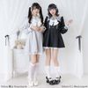DearMyLove||レース重ねパールリボンお嬢様ワンピース 膝上 品番:533917