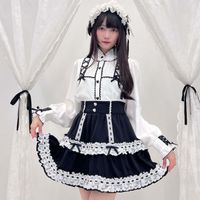 DearMyLove||ハシゴレースティアードスカート 品番:535042