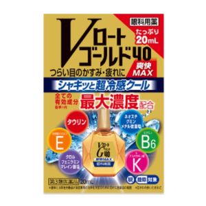 【제3류 의약품】V 로토 골드 40 상쾌 MAX 20mL