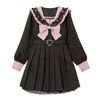 DreamMyLove梦展望||セーラービジューレースフリルワンピース 品番:534141  膝上
