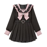 DreamMyLove梦展望||セーラービジューレースフリルワンピース 品番:534141 ミニ