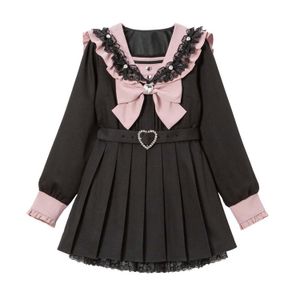 DreamMyLove梦展望||セーラービジューレースフリルワンピース 品番:534141 ミニ