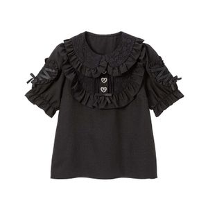 DreamMyLove梦展望||袖ハートレースヨークブラウス 品番:534328