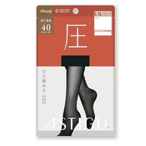 Atsugi Pressure 40D-Black L-LL