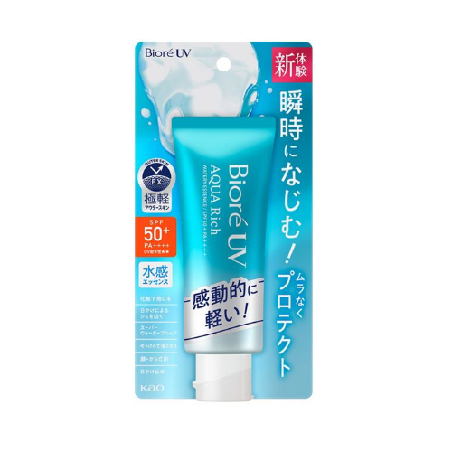 Biore UV Aqua Rich Watery Essence / SPF50+ / PA++++ / 70g / Gentle scent of white muguet