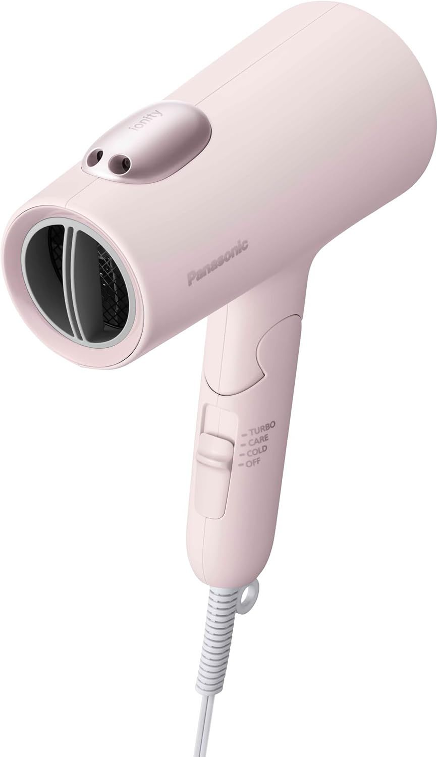 Panasonic Hair Dryer Ionity Mineral Negative Ion Quick Drying High Airflow EH-NE7M-P Mist Rose