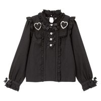 DreamMyLove梦展望||ハートベルトチョーカービジューブラウス 品番:534149