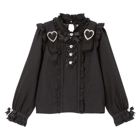 DreamMyLove梦想展望 ||心形腰带颈链宝石衬衫 产品代码：534149