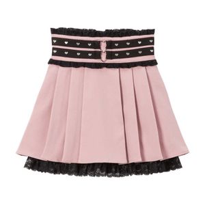 DreamMyLove Dream View || Heart studded belt lace skirt Product number: 534147