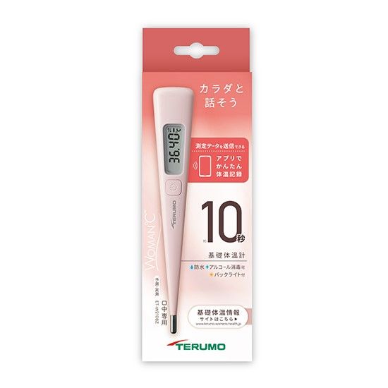 WOMAN℃ TM Thermo Electronic Thermometer W210BZ 1 piece