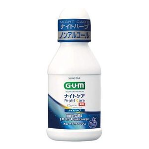 Sunstar GUM Gum Night Care Rinse Night Herb Type 80mL