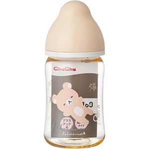 Tutu 多功能廣口塑膠嬰兒奶瓶（輕鬆熊）160mL