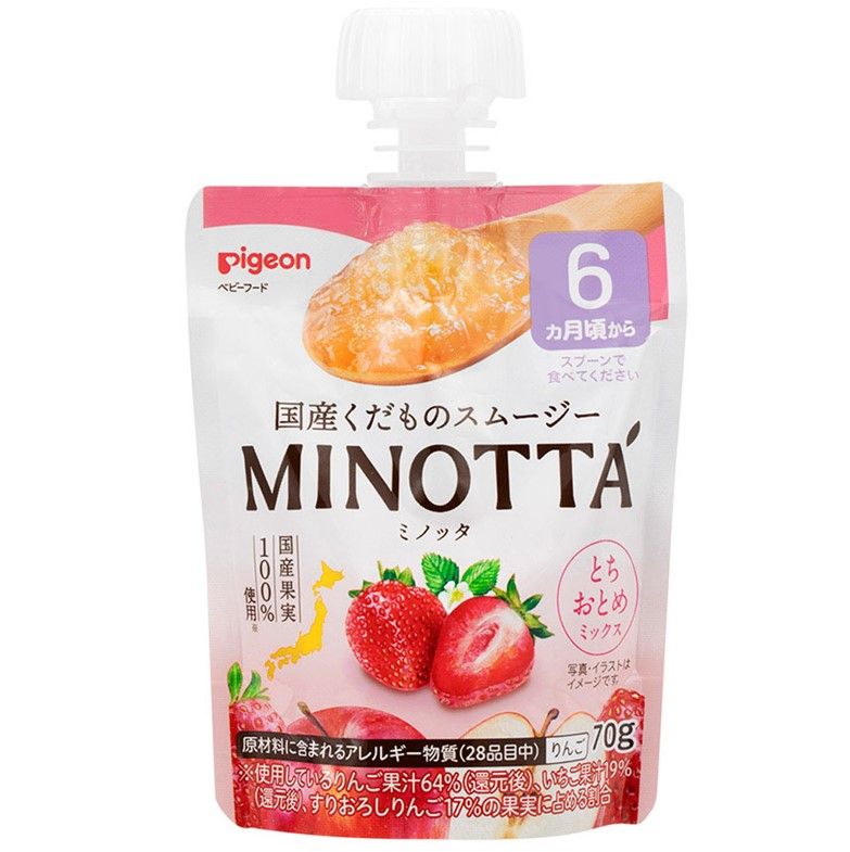 MINOTTA 栃乙女綜合水果冰沙 70g