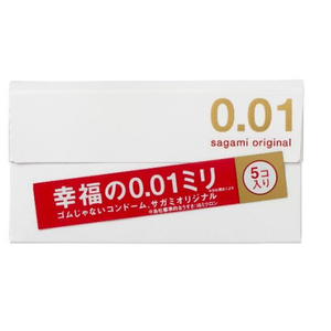 相模原廠 0.01 保險套 5 枚