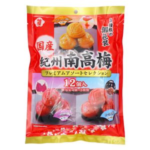 Kishu Nanko Plum Assortment Selection 12 pieces