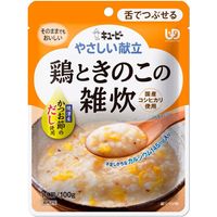Easy menu chicken and mushroom porridge 100g