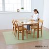 Kitchen mat 60 x 120 cm Green KF-97