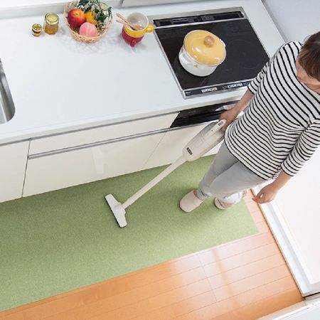 Kitchen mat 60 x 120 cm Green KF-97