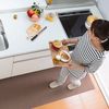 Kitchen mat 60 x 120 cm brown KF-99