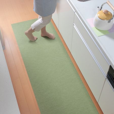 Kitchen mat 60 x 180 cm Green KG-01