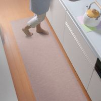 厨房垫 60 x 180 厘米 米色 KG-02