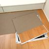Kitchen mat 60 x 180 cm brown KG-03