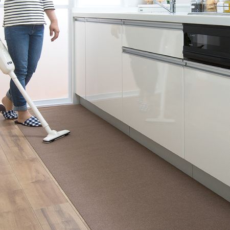 Kitchen mat 60 x 240 cm Brown KG-06