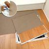 Kitchen mat 60 x 240 cm Brown KG-06