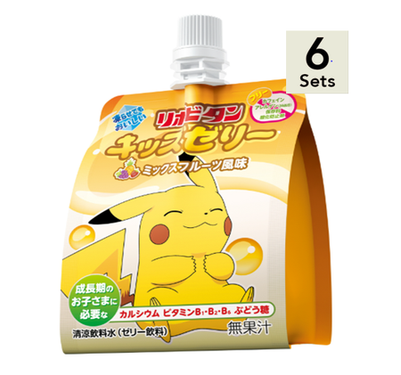 【6個セット】リポビタンキッズゼリーミックスＦ１２５ｇ