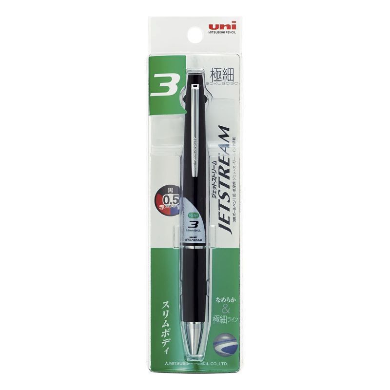 Pilot 百樂文具 三菱鉛筆 UNIJETSTREAMSXE3800051P24-3 色