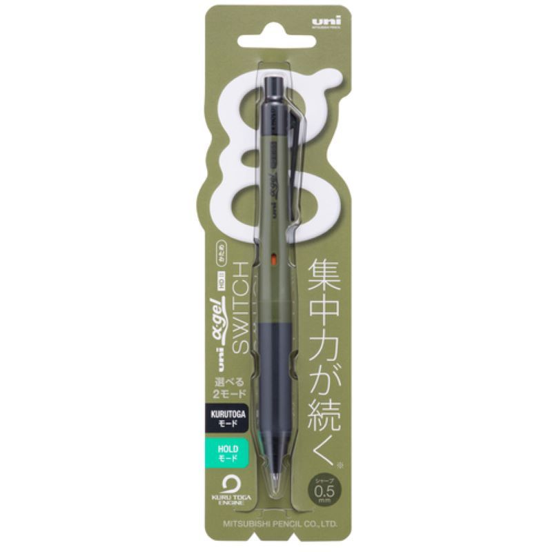 三菱鉛筆 Uni Alphagel 開關 0.5mm M51009GG1P.18