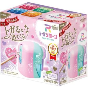 Sonic EK-1254-P Pink Liana Tiara Togarin Manual Pencil Sharpener